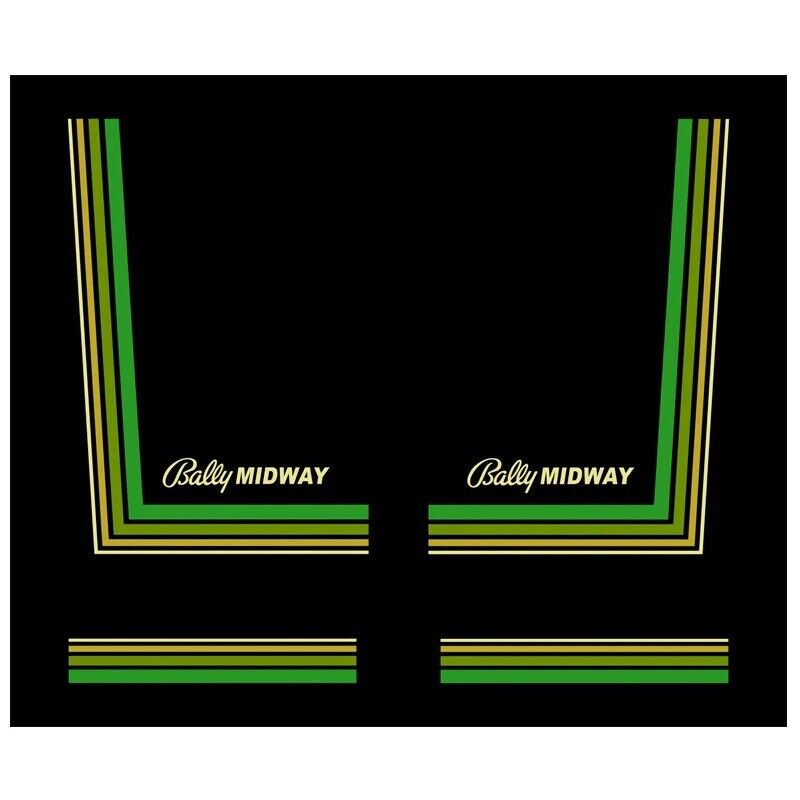 Rampage Arcade Side Art 2 Piece Set Laminated High Quality Full Size