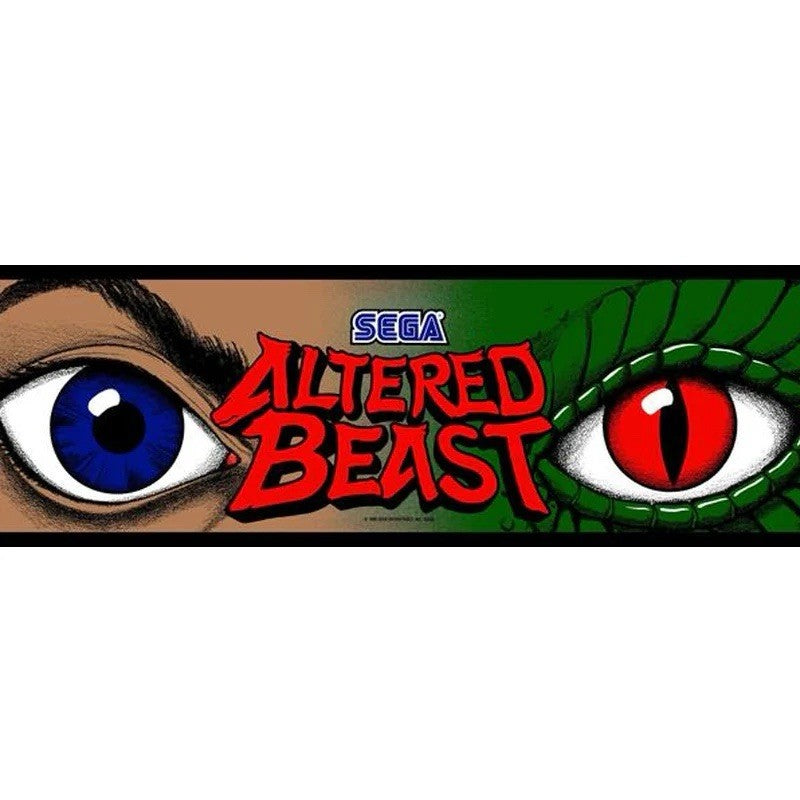 Altered Beast Arcade Marquee Premium Backlit Translite Free Ship