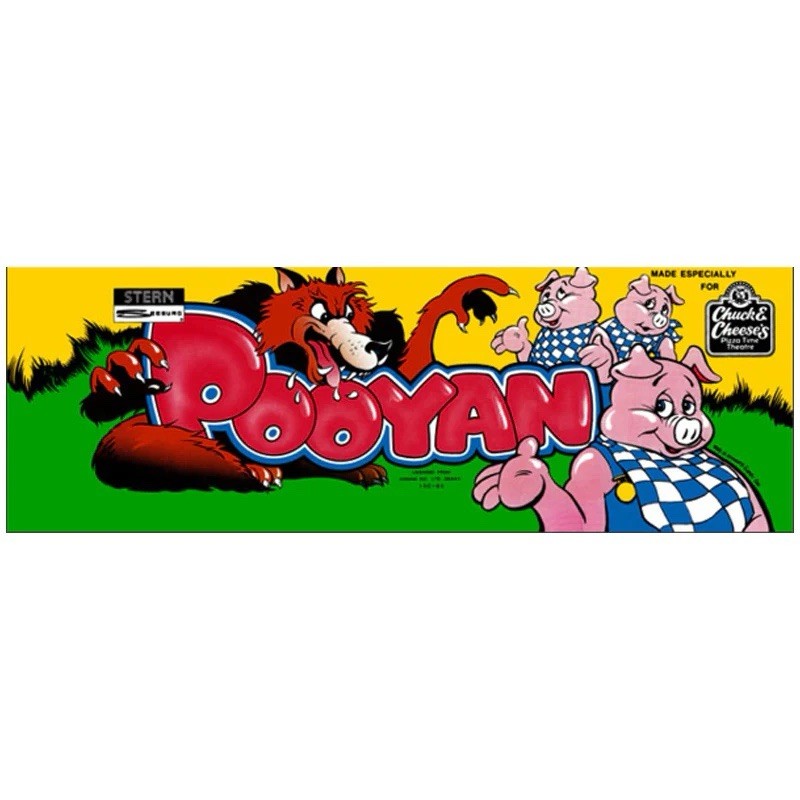 Pooyan Arcade Marquee High Quality Translite