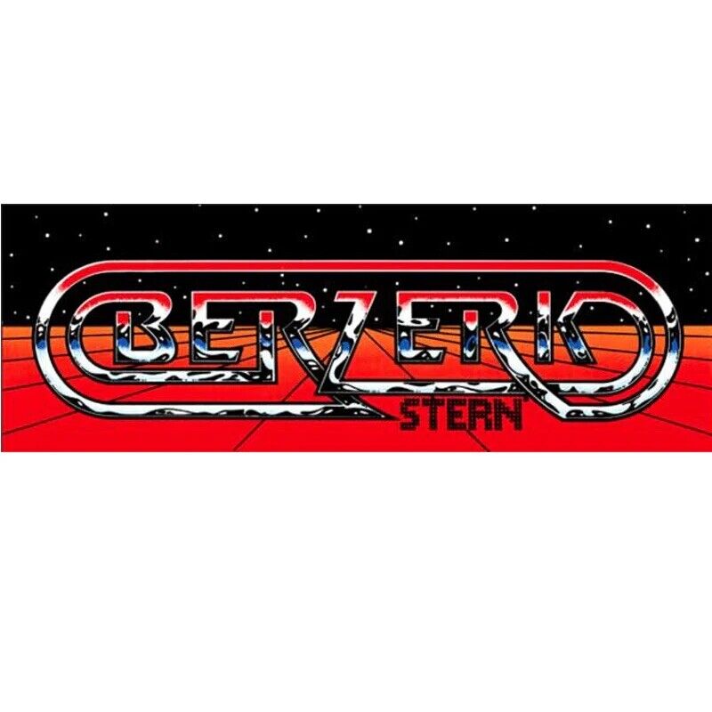 Berzerk Arcade Marquee High Quality Translite