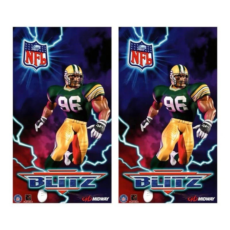 NFL Blitz Arcade Side Art Conversion Cabinet
