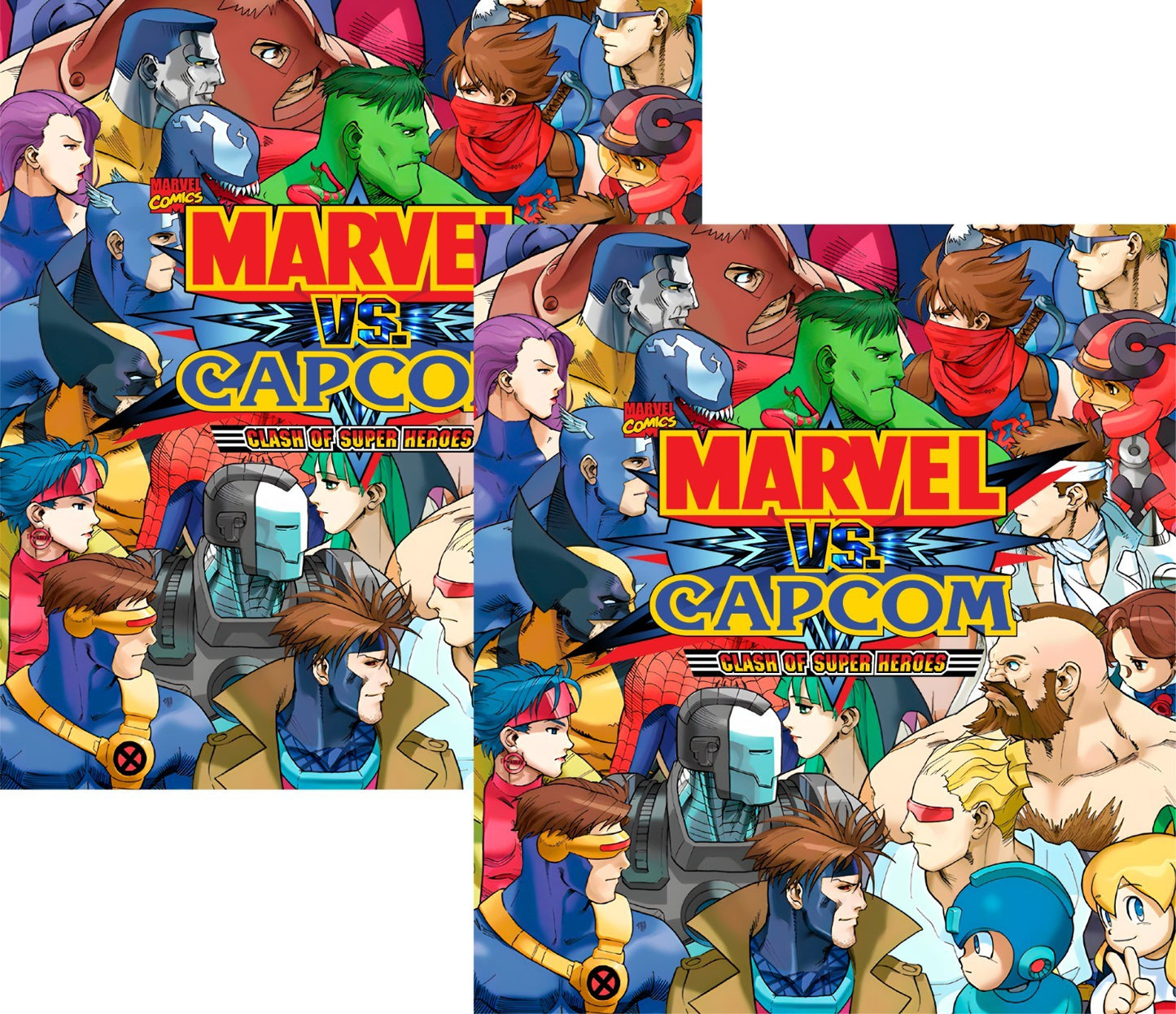 Marvel Vs Capcom Arcade Side Art 2 piece set