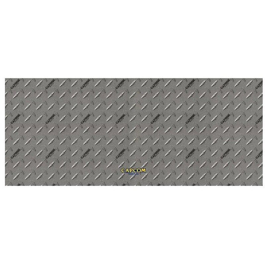 Capcom Silver Generic Arcade Control Panel Overlay CPO Textured Laminate