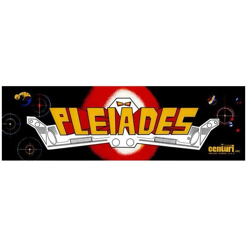 Pleiades Arcade Marquee Premium Backlit Translite Free Ship