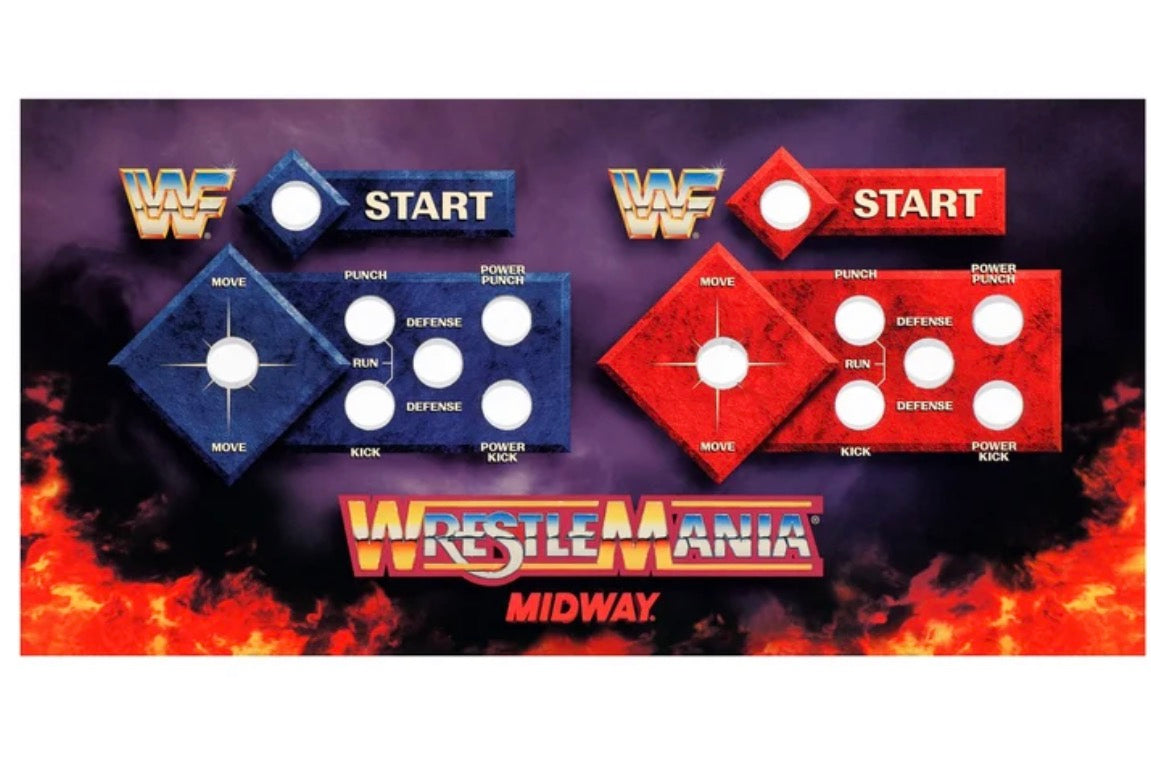 Wrestlemania Control Panel Overlay CPO
