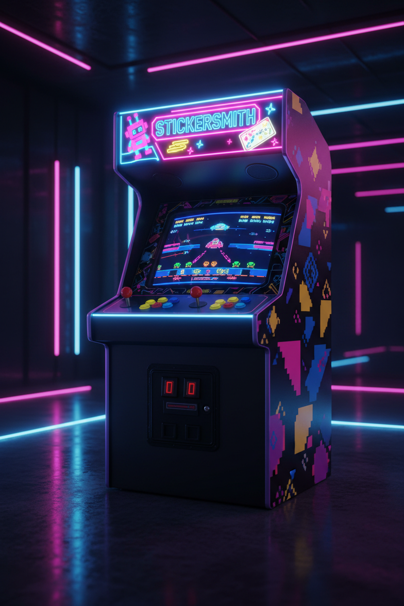 StickerSmith Arcade | Premium Arcade Cabinet Artwork & Decals
