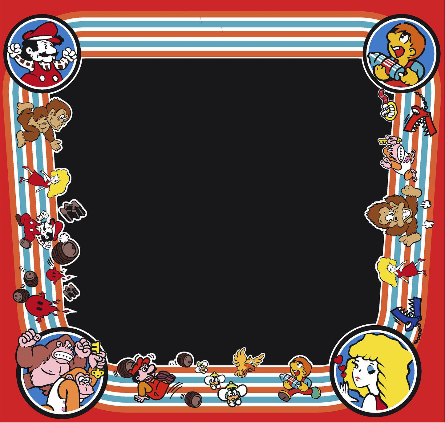 3DK Arcade Monitor Bezel Decal
