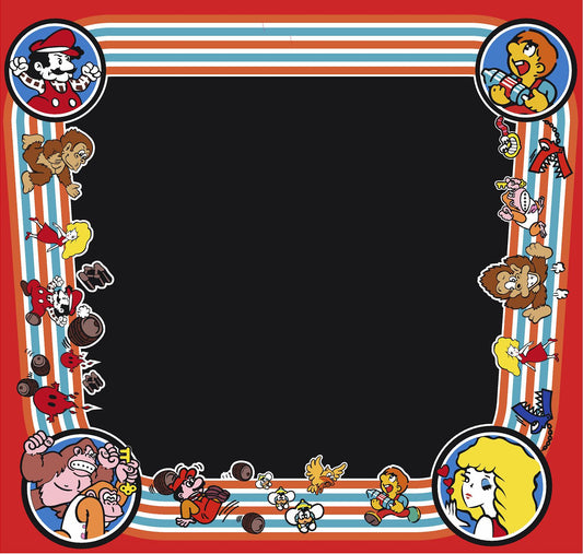 3DK Arcade Monitor Bezel Decal
