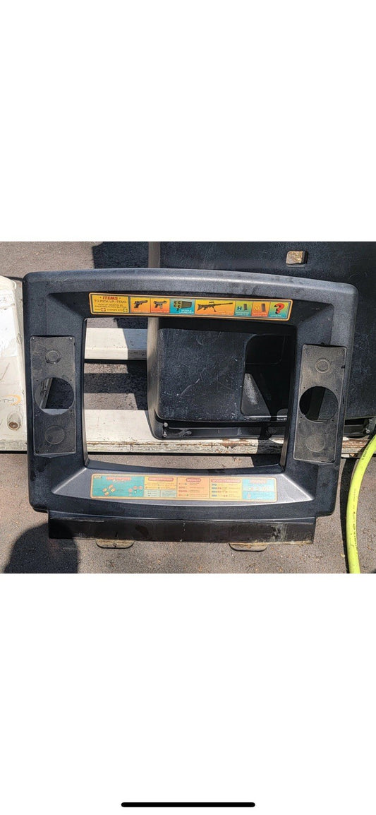 Die Hard Arcade 2pc Instructions Kit Bezel Insert Stickers Top And Bottom