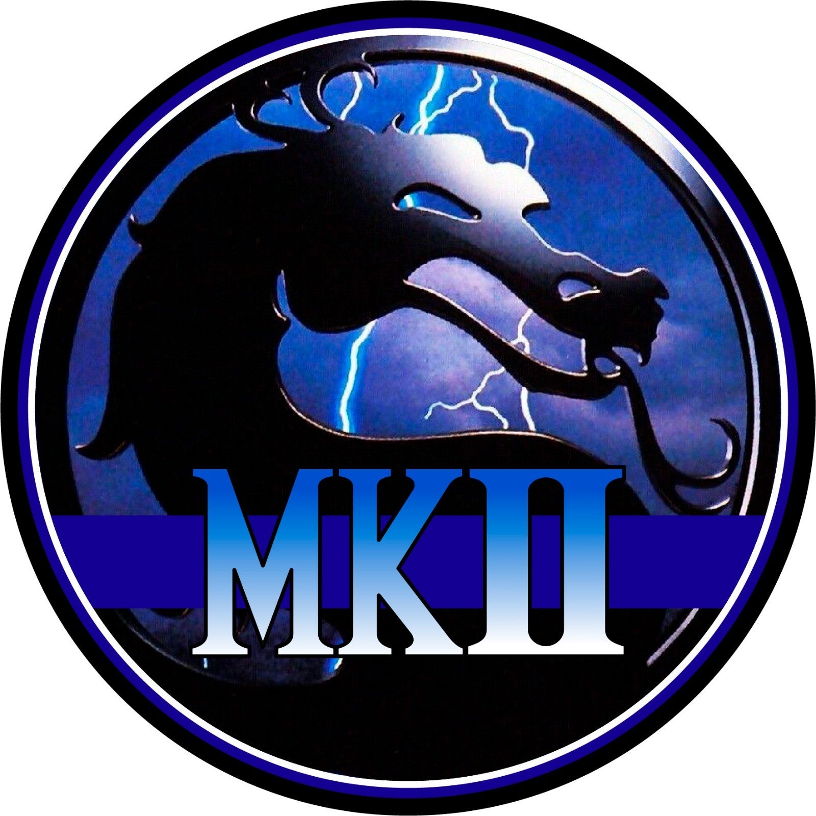 Mortal Kombat 2 Arcade Bar Stool “Decal Only” Scratch Resistant  Laminate
