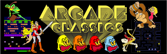 MAME Multicade Arcade Marquee 26”x8” Or Custom Size High Quality Translite