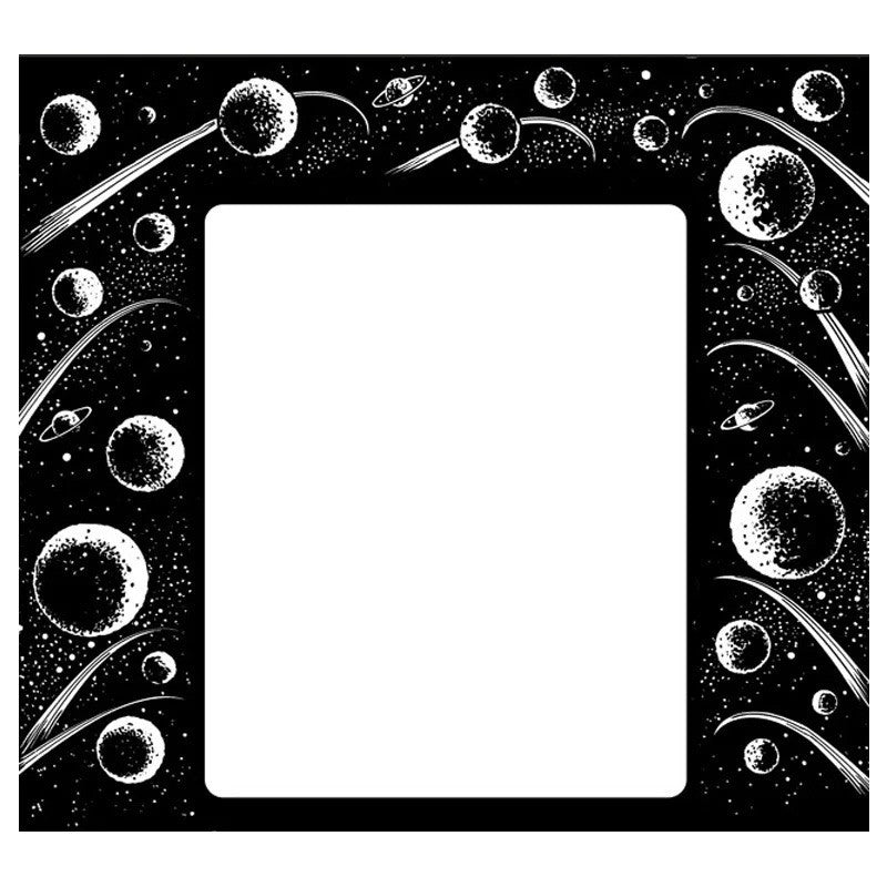 Galaxian Arcade Monitor Bezel Artwork Sticker Decal