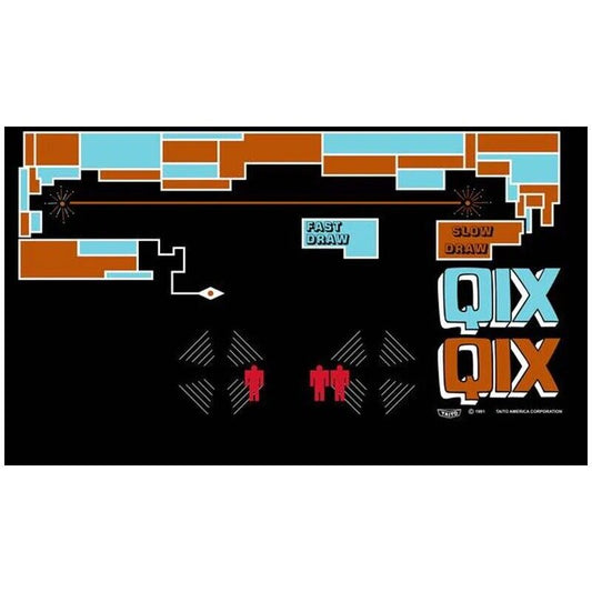 Qix Control Panel Overlay CPO Textured Polycarbonate