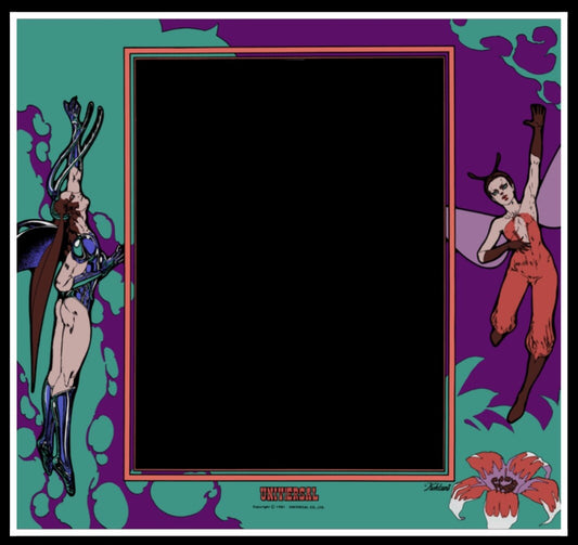 Ladybug Arcade Monitor Bezel Artwork Sticker Decal
