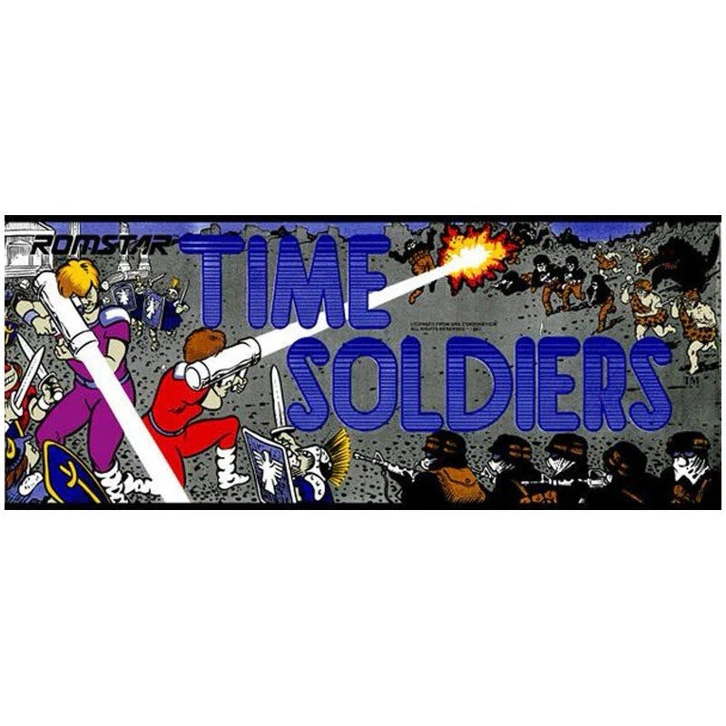 Time Soldiers Arcade Marquee High Quality Translite