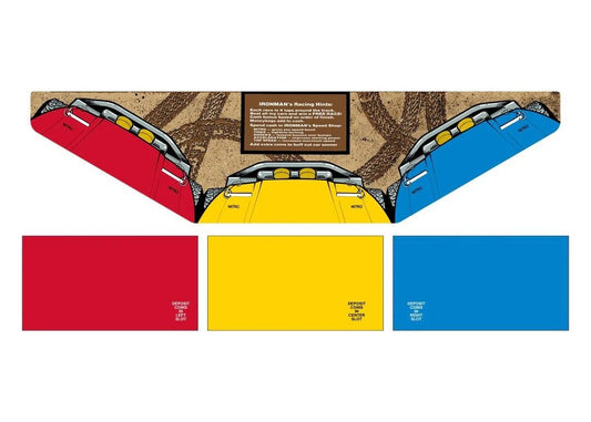 Super Off Road CPO  Steering Wheel Cover Combo Arcade Control Panel Overlay