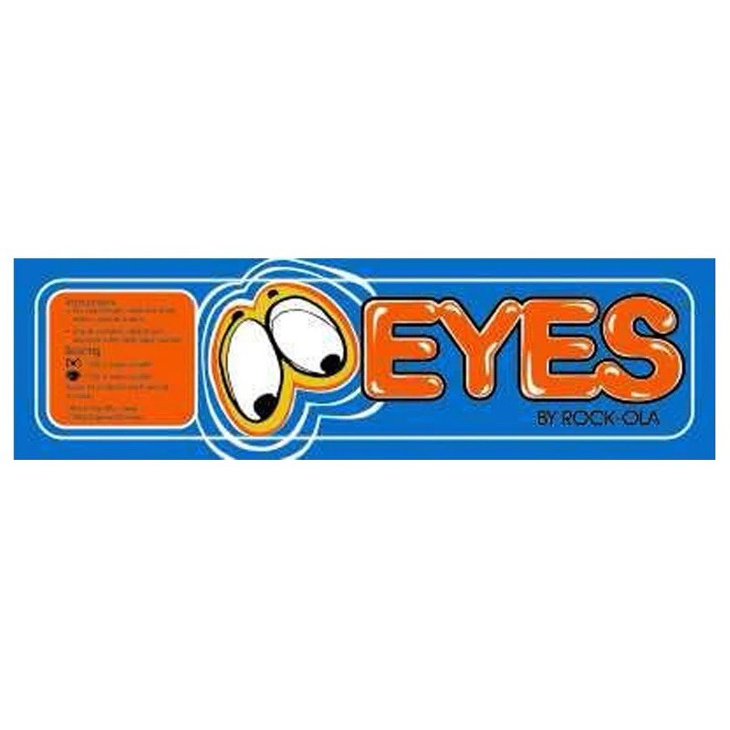 Eyes Arcade Marquee Premium Backlit Translite Free Ship