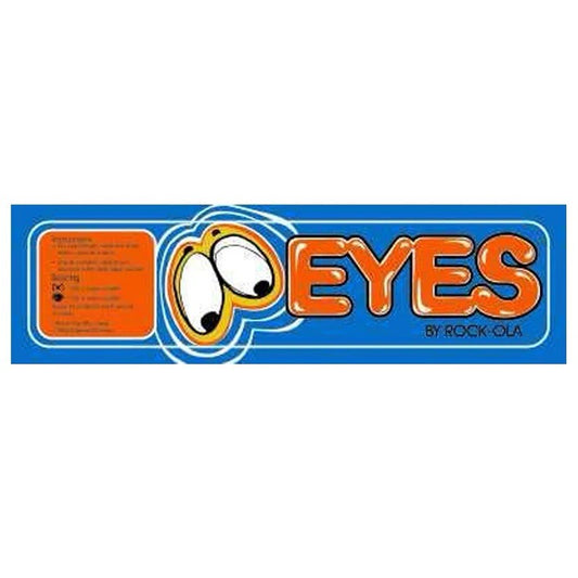Eyes Arcade Marquee Premium Backlit Translite Free Ship