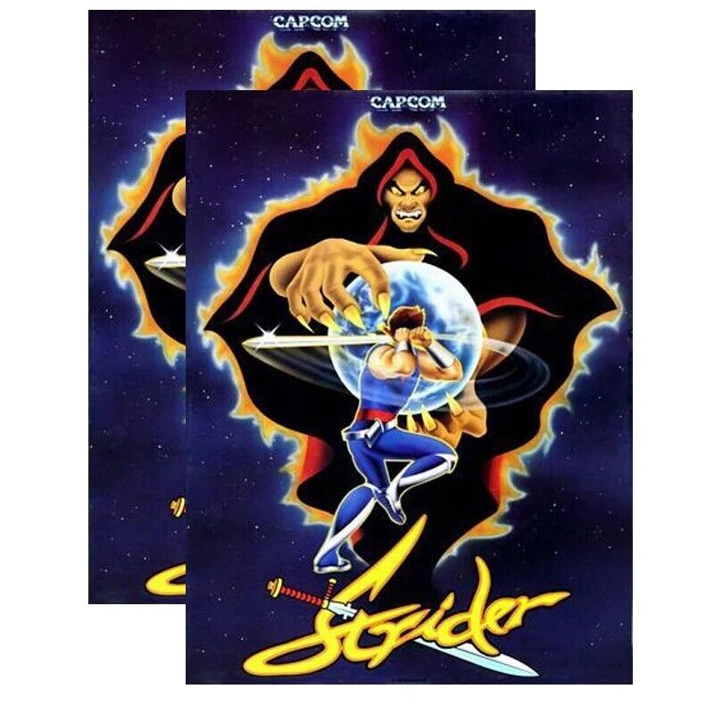 Strider Arcade Side Art 2 Piece Set Laminated High Quality – StickerSmith