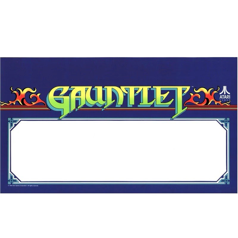 Gauntlet Arcade Speaker Marquee Textured
