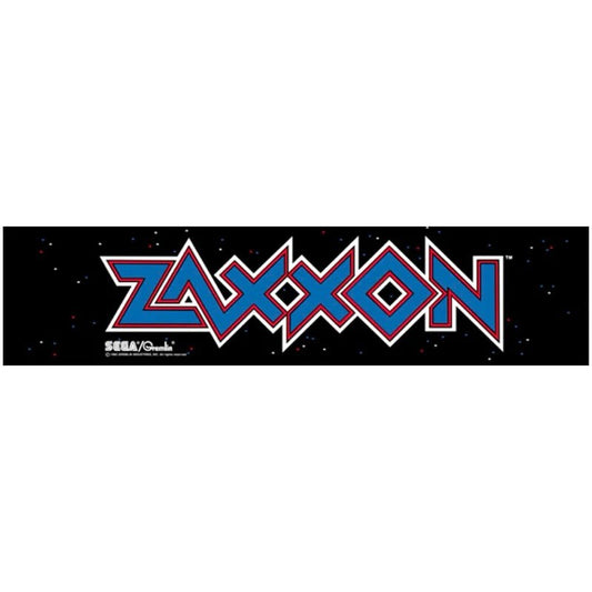 Zaxxon Arcade Marquee 26 X 6.2 Premium Backlit Translite Free Ship