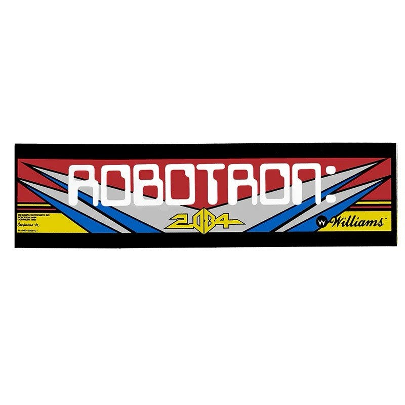 Robotron Cabaret Arcade Marquee High Quality Translite