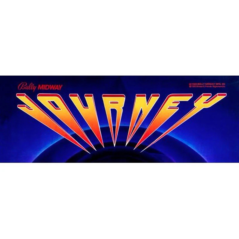 Journey Arcade Marquee High Quality Translite