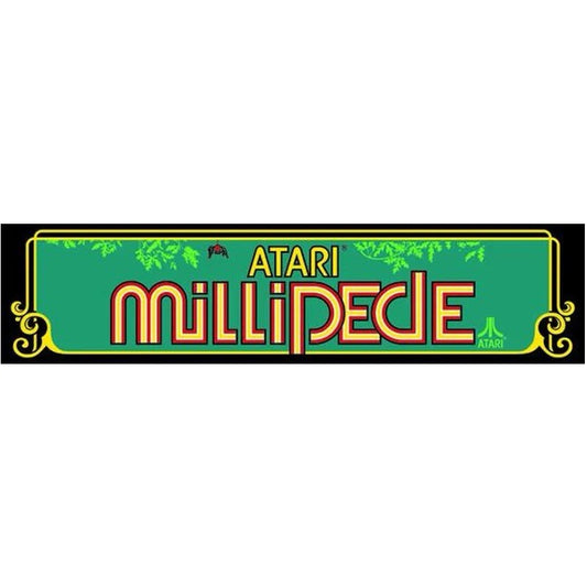 Millipede Arcade Marquee Premium Backlit Translite Free Ship