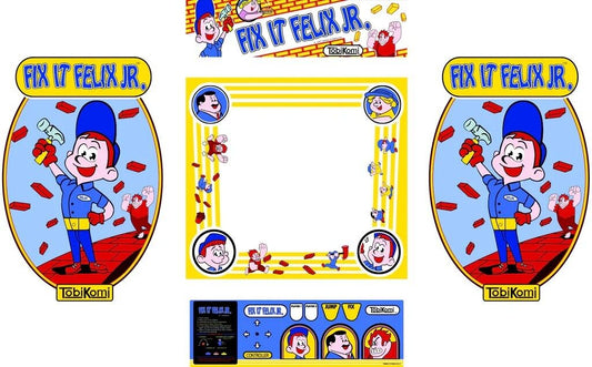 Arcade Cabinet Full Restoration Kits & Decal Sets - StickerSmith Arcade ...