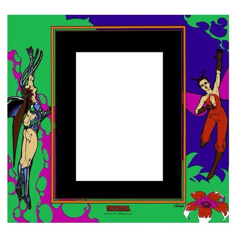 Ladybug Arcade Monitor Bezel Artwork Sticker Decal