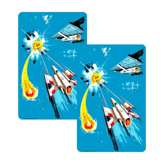 Gorf Arcade Side Art 2pc Vinyl Graphics Laminated