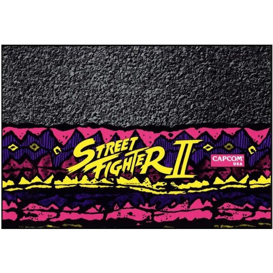 Street Fighter II Arcade Control Panel Overlay CPO  Textured Laminate SF2