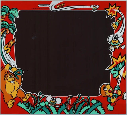 Donkey Kong 3 Arcade Monitor Bezel Artwork Sticker Decal DK3