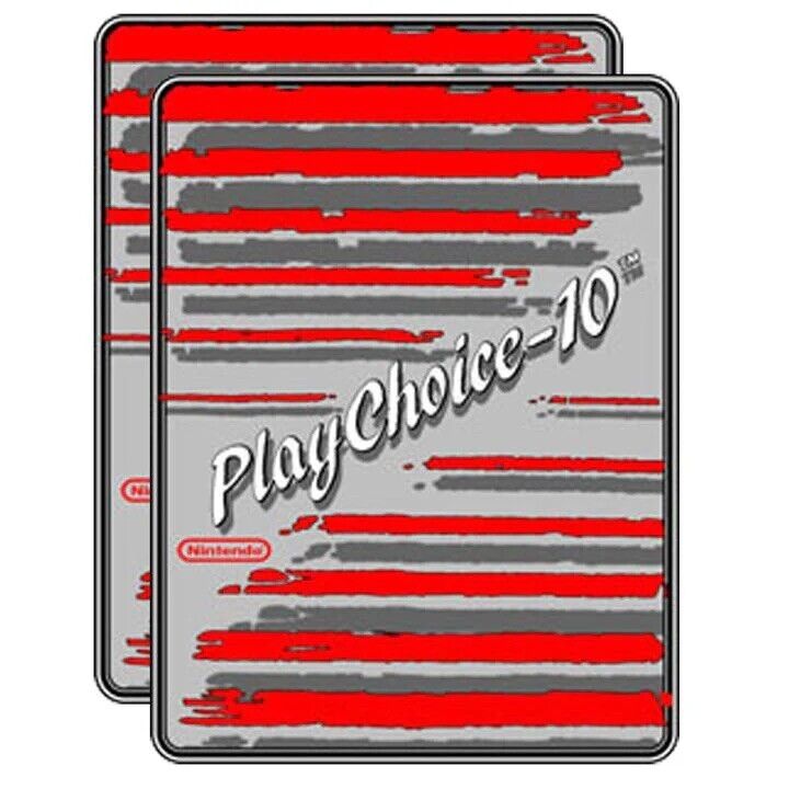 Playchoice 10 Arcade Side Art 2 Piece Set Laminated High Quality PC10