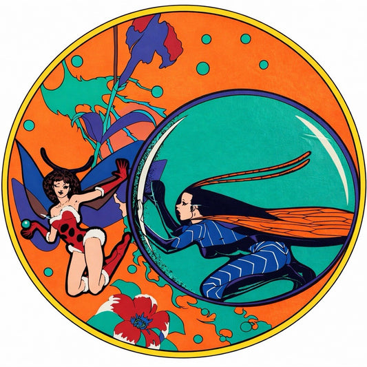 Ladybug Arcade Side Art 2 Pieces Graphics Restoration High Quality