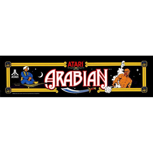 Arabian Arcade Marquee Premium Backlit Translite Free Ship