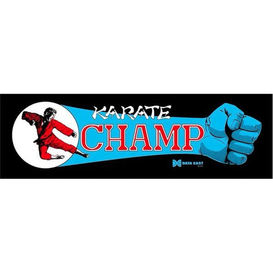 Karate Champ Arcade Marquee High Quality Translite