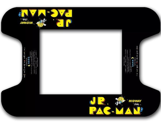 Jr Pac Man Arcade Cocktail Underlay Artwork Sticker Decal