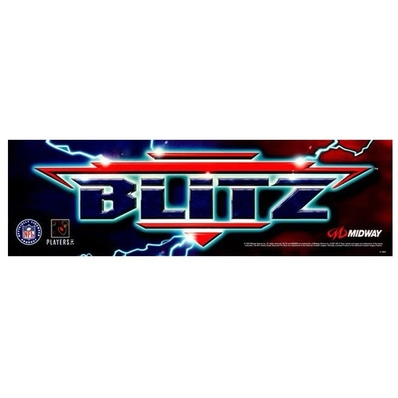 NFL Blitz Arcade Marquee Premium Backlit Translite Free Ship