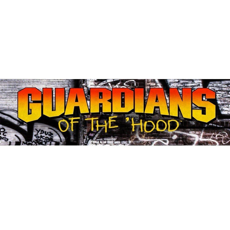Guardians Of The Hood Arcade Marquee Translite