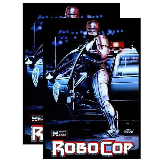 Robocop Arcade Side Art 2 Piece Set Laminated High Quality “Conversion”