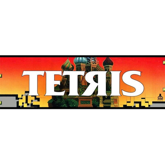 Tetris Arcade Marquee High Quality Translite Backlit