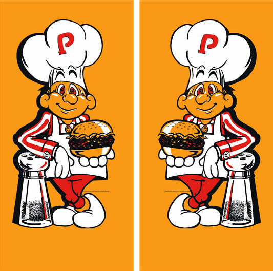 Burgertime Arcade Side Art