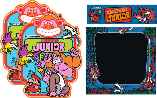 GI Joel Build Choice Cabinet Artwork Kits - Donkey Kong Junior