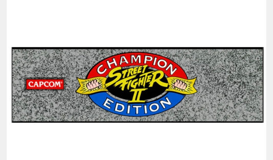 Street Fighter 2 Champion Edition Marquee
