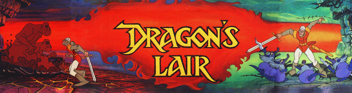 Dragon’s Lair Arcade Marquee