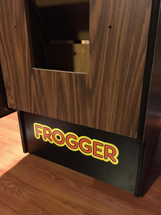 Frogger Arcade Art Kickplate Front Panel Decal