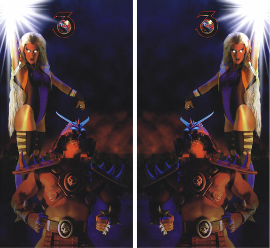 MK3 Arcade Side Art (halftones)
