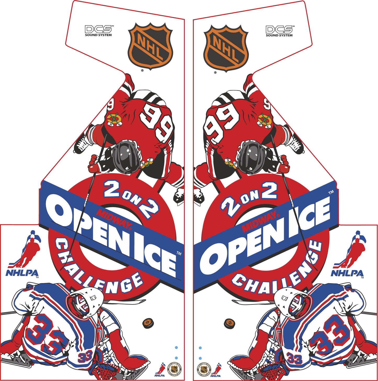 Open Ice Arcade Side Art