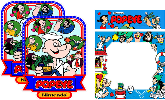 GI Joel Build Choice Cabinet Artwork Kits - Popeye